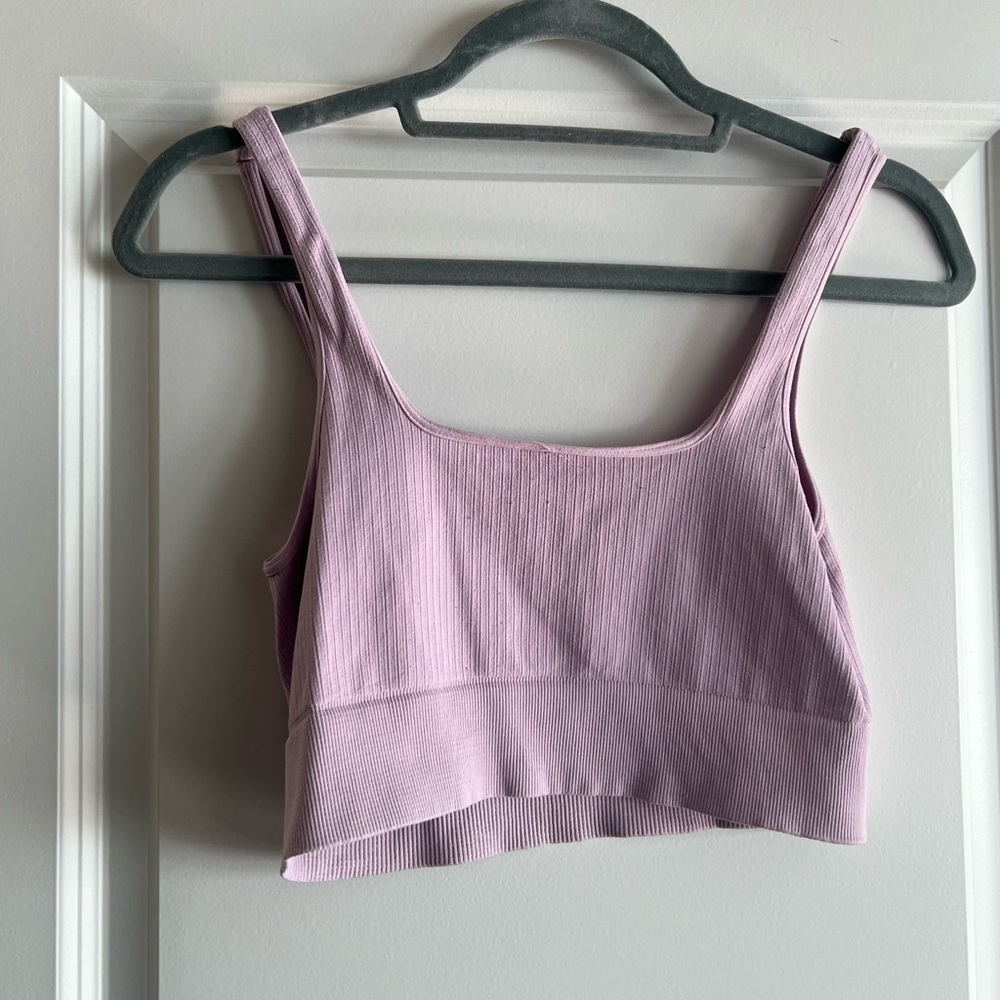 Garage Lavender Crop Top
